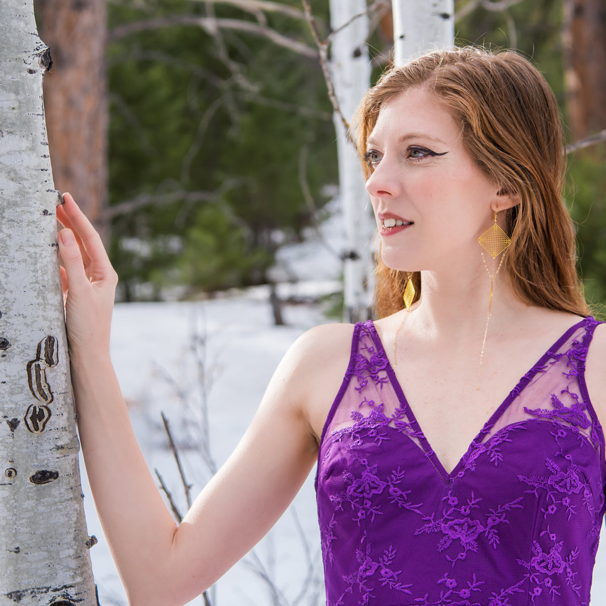 Breath Earrings ✦ Chakra Jewelry