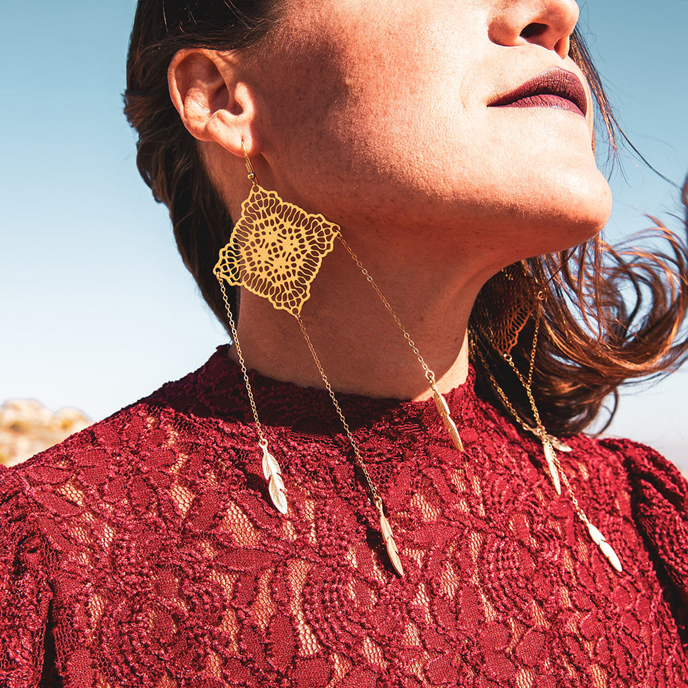 Fly Away Earrings ✦ Chakra Jewelry