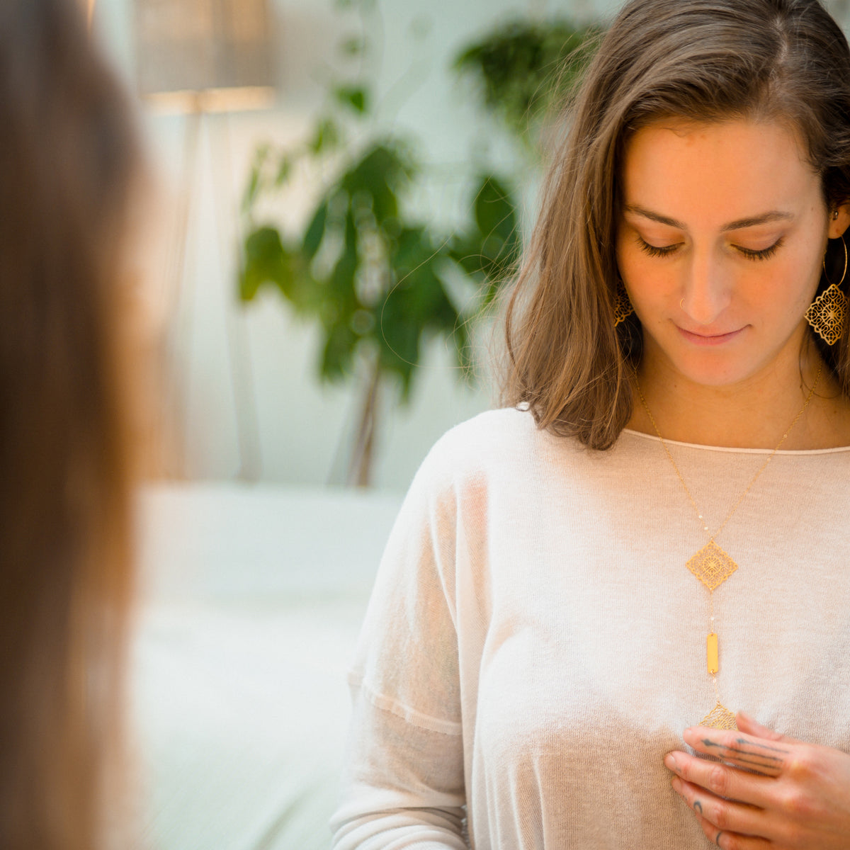 Intention Necklace  ✦ Chakra Jewelry