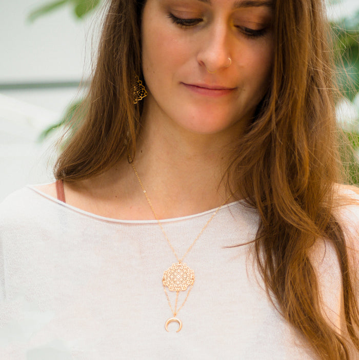 Moon Time Necklace ✦ Chakra Jewelry