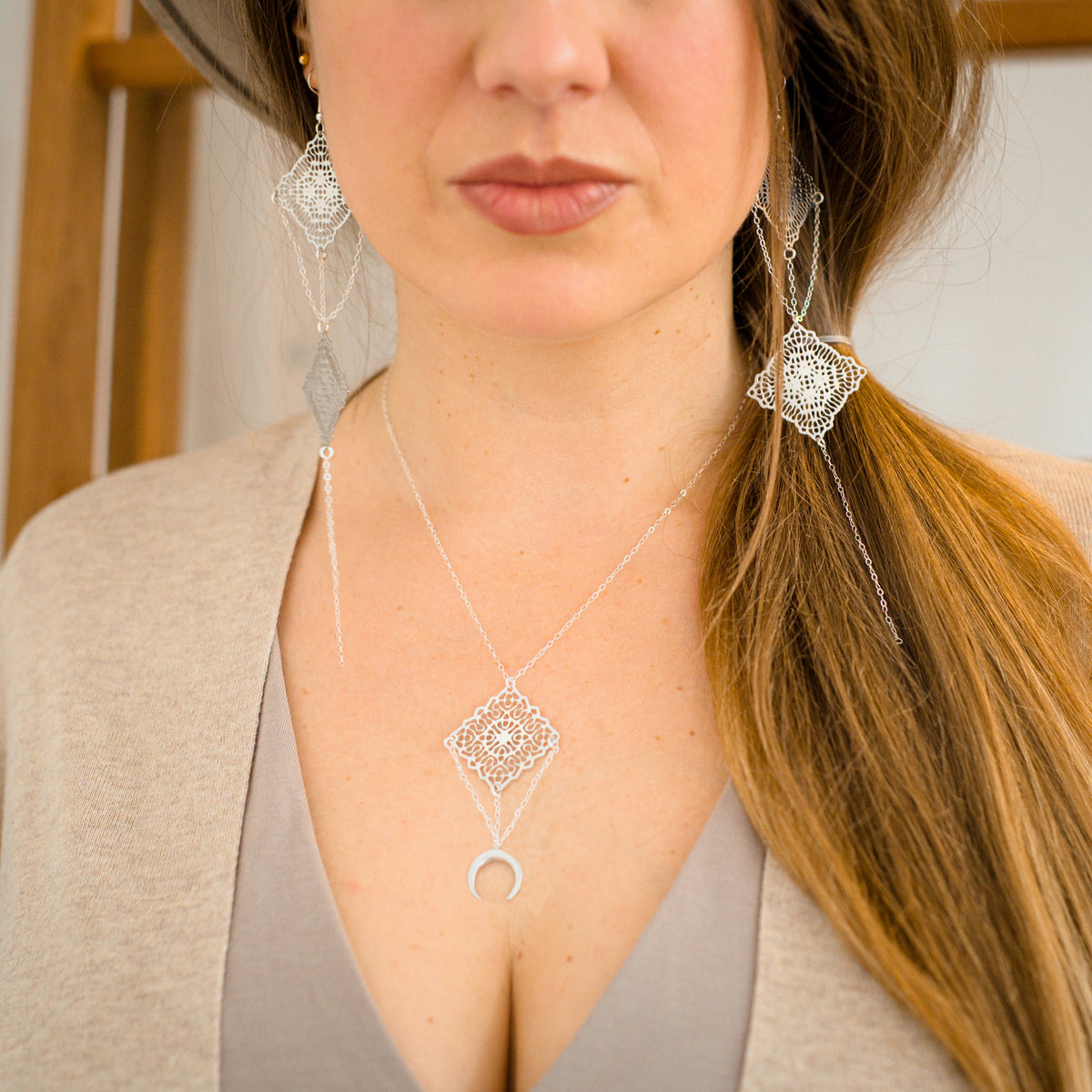 Moon Time Necklace ✦ Chakra Jewelry