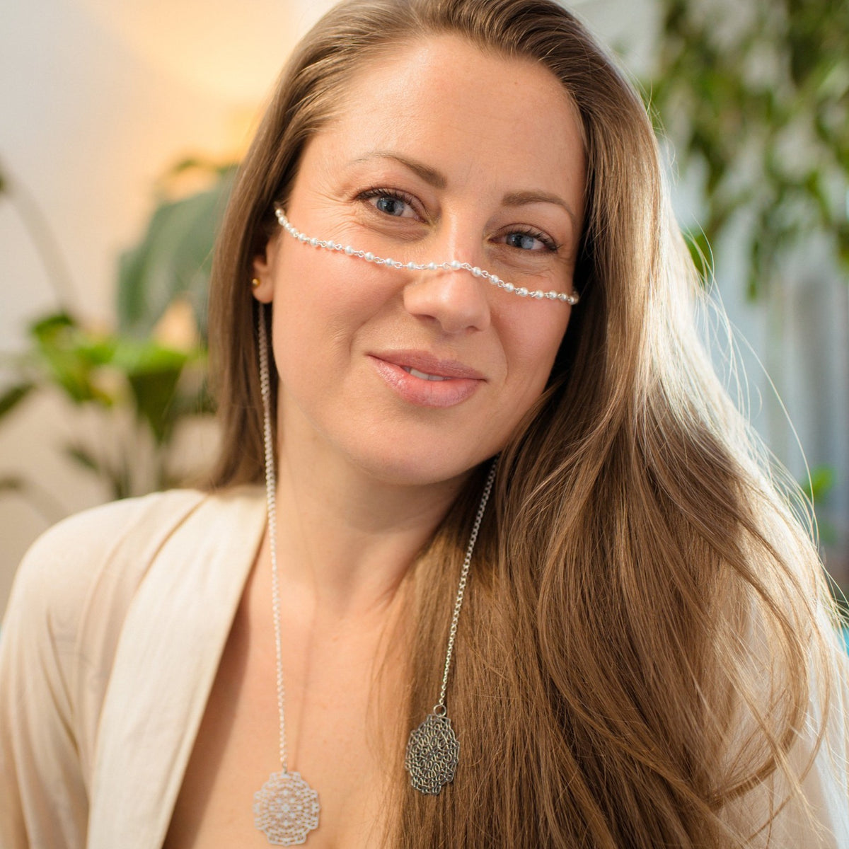 Fairy Drops Face Chain & Necklace ✦ Chakra Jewelry