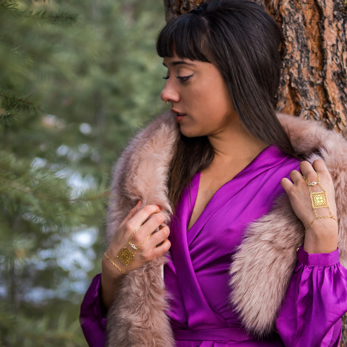 Remember Hand Chain ✦ Chakra Jewelry