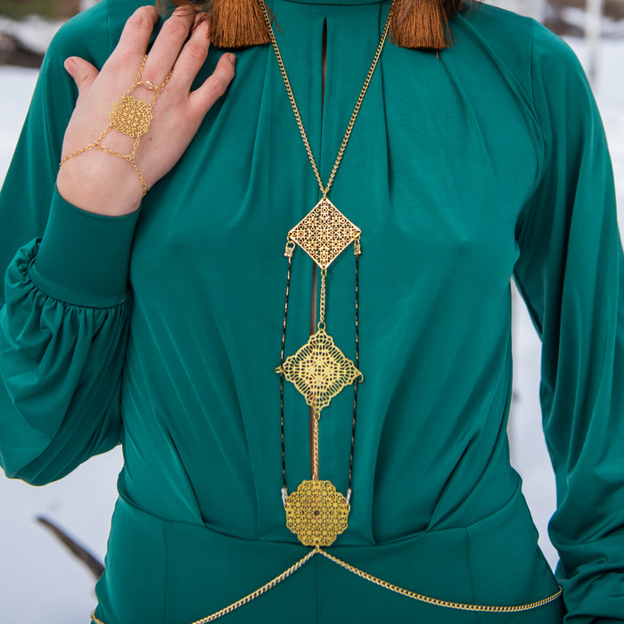 Shine Bright Body Chain ✦ Chakra Jewelry