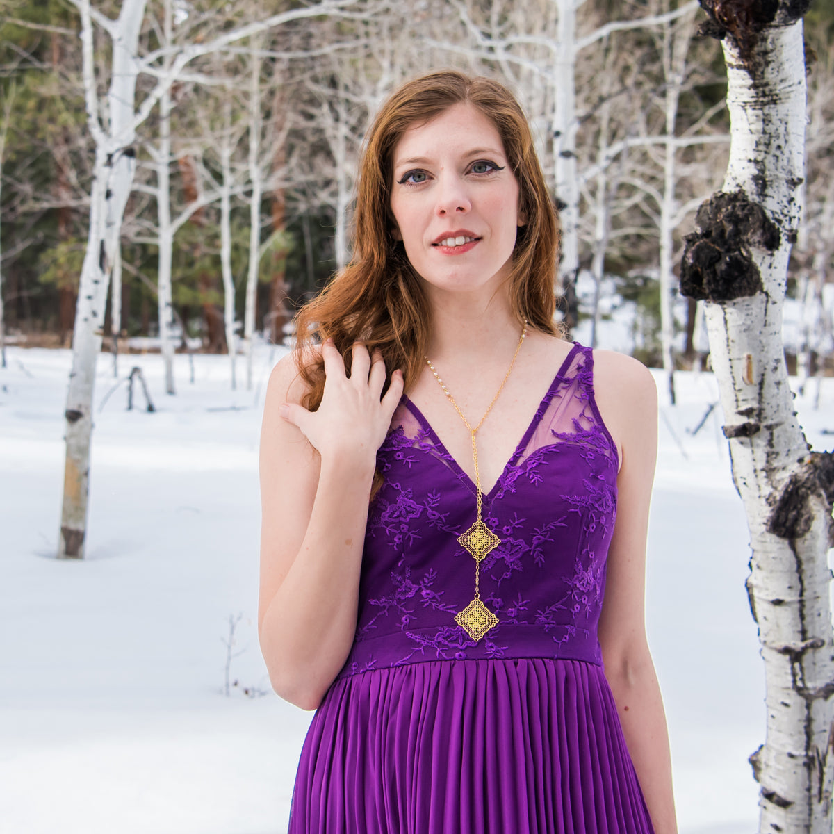 Fairy Drops Face Chain & Necklace ✦ Chakra Jewelry