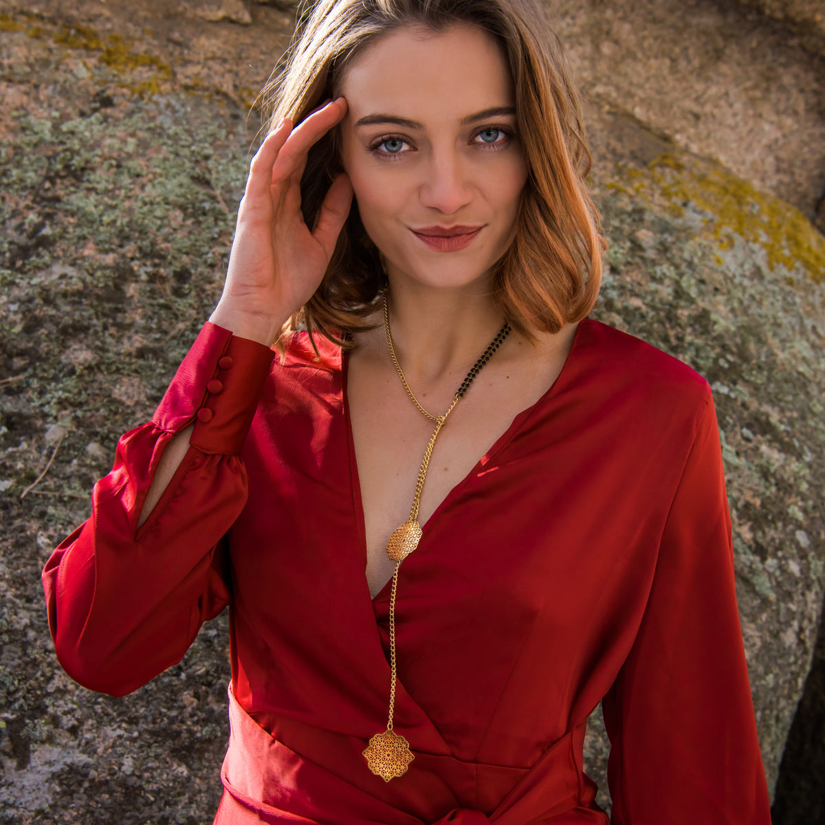 Rise Face Chain & Necklace ✦ Chakra Jewelry